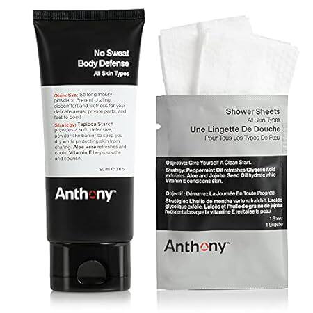 Anthony No Sweat Body Defenseand Shower Sheet Bundle – An