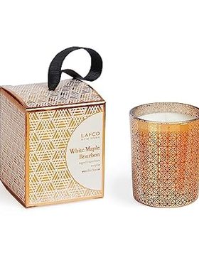 LAFCO New York Holiday Votive Candle， White Maple Bourbon
