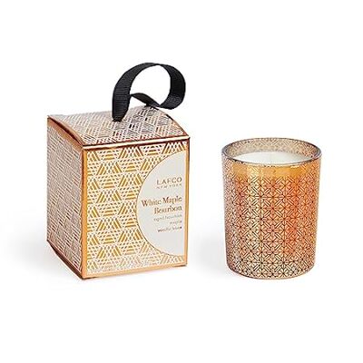 LAFCO New York Holiday Votive Candle， White Maple Bourbon