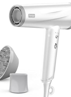 High Speed Hair Dryer: Ionic Blow Dryer with Diffuser - 1