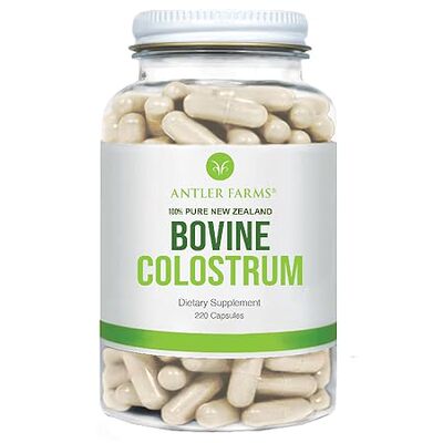 Antler Farms 100% Pure New Zealand Bovine Colostrum， 220