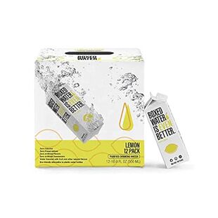 Boxed Water 16.9 oz. (12 Pack) Lemon Flavored Water - Pur