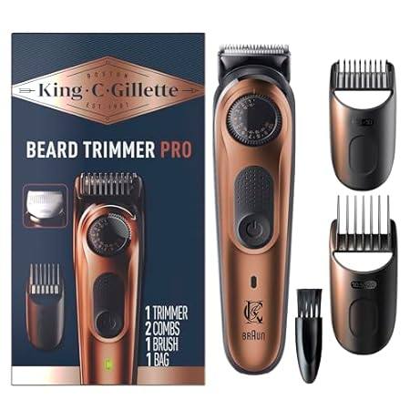 King C. Gillette Beard Trimmer PRO with 40 Beard Length S