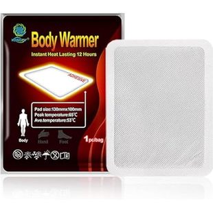 KONGDY 50 Pack Heat Patches Body Warmers， Disposable Heat