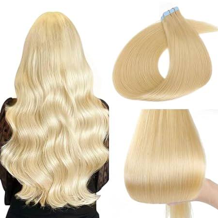 100% human hair Tape In Hair Extensions Invisible PU Seam