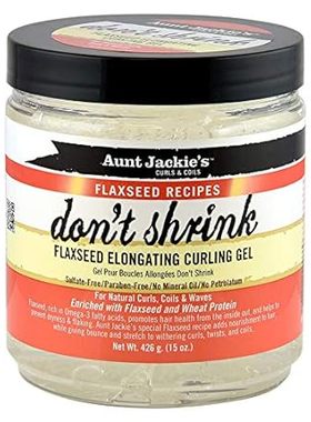 Aunt Jackie's Flaxseed Recipes Don't Shrink Elongating Ha