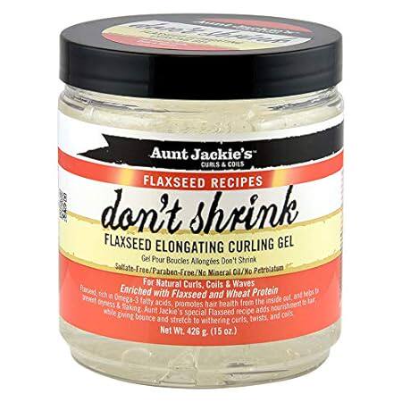 Aunt Jackie's Flaxseed Recipes Don't Shrink Elongating Ha