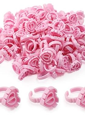 Glue Rings - Autdor 300Pcs Glue Rings for Eyelash Extensi