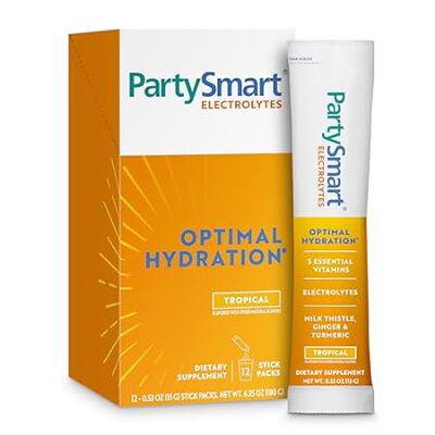 Himalaya PartySmart Tropical Electrolytes Powder Packets，