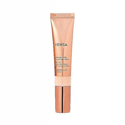 YENSA BC Foundation - Full Coverage， Skin Superfood， Hydr