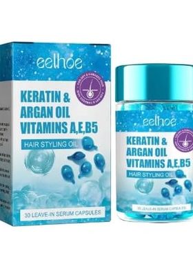 Silky Hair Capsule Keratin Treatment Reduce Splits Soften