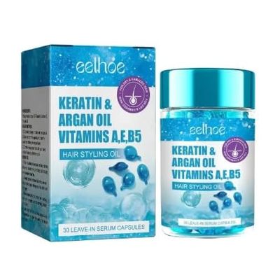 Silky Hair Capsule Keratin Treatment Reduce Splits Soften