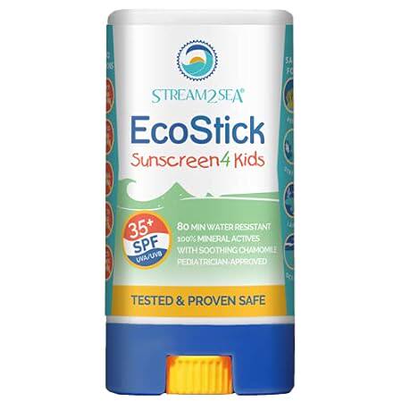 STREAM 2 SEA EcoStick SPF 35 Mineral Sunscreen Stick， Swe