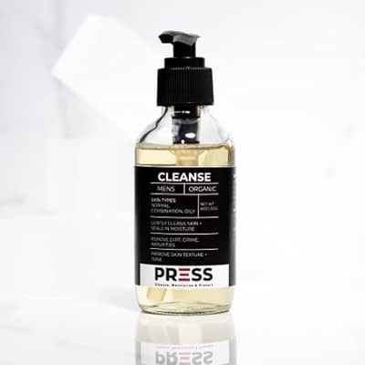 PRESS SKINCARE Facial Cleanser Face wash for Men | Mens F
