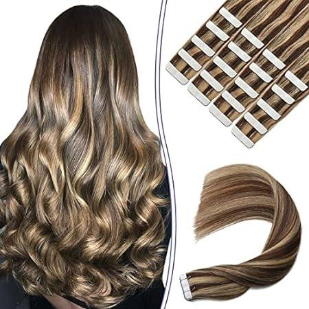 Tape in Hair Extensions Human Hair， Sindra Hair Extension