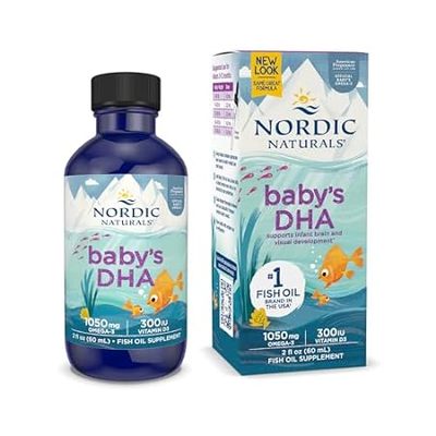 Nordic Naturals Baby’s DHA， Unflavored - 2 oz - 1050 mg O