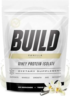 Outwork Nutrition Build Whey Protein Isolate Powder - Low