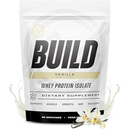 Outwork Nutrition Build Whey Protein Isolate Powder - Low