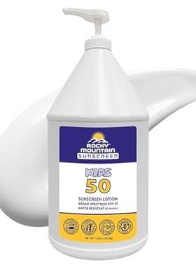 KIDS Rocky Mountain Sunscreen SPF 50 Gallon Sunscreen Lot