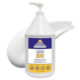 KIDS Rocky Mountain Sunscreen SPF 50 Gallon Sunscreen Lot
