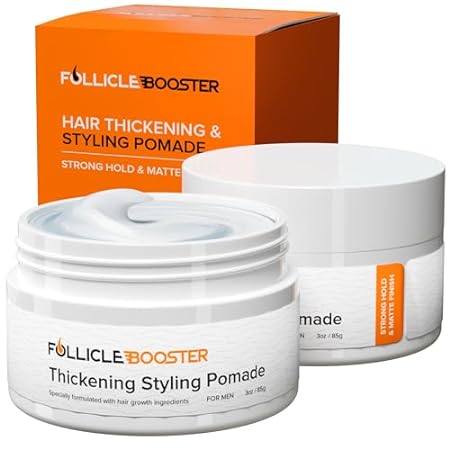 Thickening Hair Styling Pomade for Men - 2 Pack Strong Ho