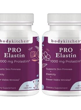 Body Kitchen Pro-Elastin， 1000 mg Elastin Supplement， Hel
