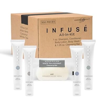 Infuse Pure White Tea and Coconut Hotel Soaps and Toiletr