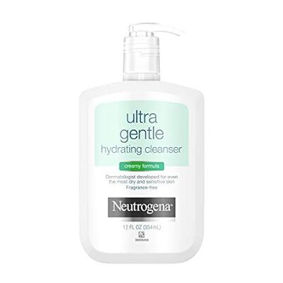 Neutrogena Ultra Gentle Hydrating Facial Cleanser， Non-Fo