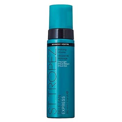 St.Tropez Self Tan Express Mousse， Fast Acting Fake Tan，