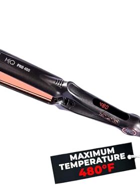 MQ Hair - Professional Titanium Flat Iron 480°F - Bivolt，