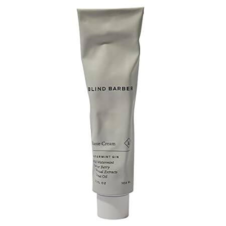 Blind Barber Watermint Gin Shave Cream - Creamy Beard Lat