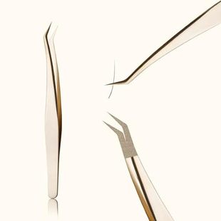 Tweezers Extension Stainless Steel Eyelash Lash Classic