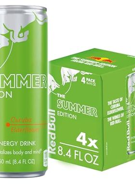 Red Bull Summer Edition Curuba Elderflower Energy Drink，