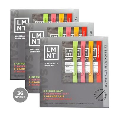 LMNT Zero-Sugar Electrolytes - Variety Pack Bundle - Hydr