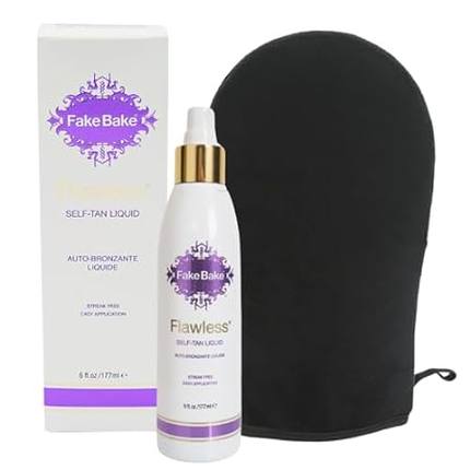Fake Bake Flawless Self-Tanning Liquid Streak-Free， Long-