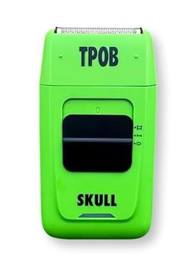 TPOB Skull Foil Shavers with Krunch Blades - Compact Desi