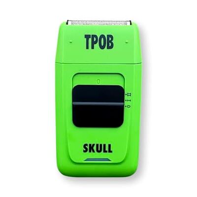 TPOB Skull Foil Shavers with Krunch Blades - Compact Desi
