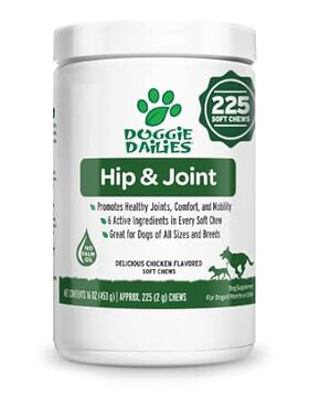 Doggie Dailies Glucosamine for Dogs - 225 Chews - Joint S