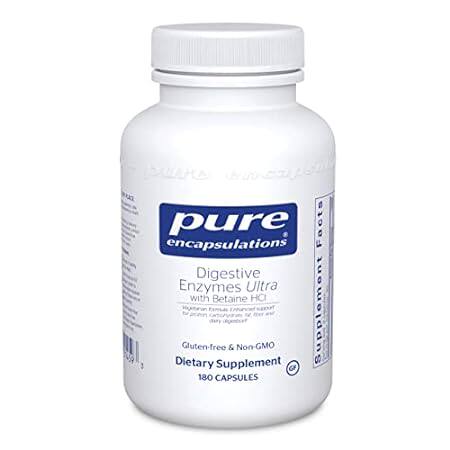 Pure Encapsulations Digestive Enzymes Ultra with Betaine
