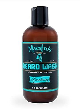Maestro's Classic BEARD WASH | Anti-Itch， Deep Cleaning，