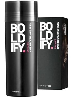 BOLDIFY Hair Fibers (56g) Fill In Fine and Thinning Hair