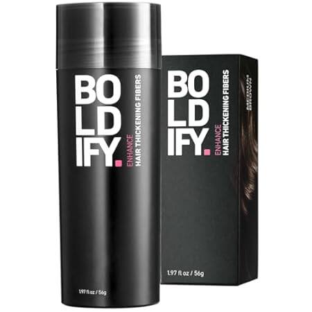 BOLDIFY Hair Fibers (56g) Fill In Fine and Thinning Hair