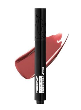 Deck of Scarlet Threeway Solid Lip Oil， Vegan Formula Wit
