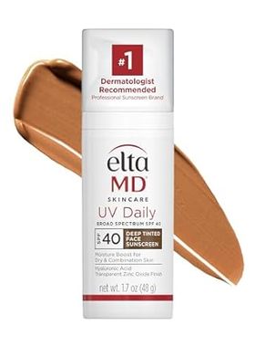 EltaMD UV Daily SPF 40 Deep Tint Face Sunscreen Moisturiz