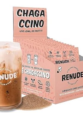 Renude Chagaccino - Wild-Foraged Chaga Mushroom Coffee -