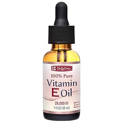 De La Cruz Vitamin E Oil for Face 28，000 IU - No Preserva