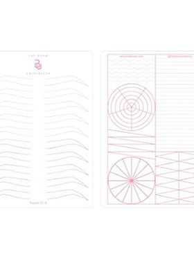 Microblading Supplies Microblading Eyebrow Practice Pad: