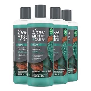 DOVE MEN + CARE Body Wash for a refreshing shower experie