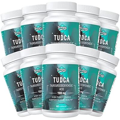 Genogna TUDCA 1100mg-Liver Support Supplement for Detox C