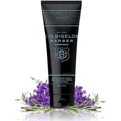 C.O. Bigelow Hair and Body Wash for Men Elixir Blue， No.